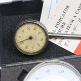 3x Vintage Dial Test Indicator Gauges - Clarke, Starrets, Mercer - OldTools.co.uk