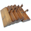 5x Early Mutter Hollow and Round Planes (Beech)