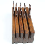 5x Early Mutter Hollow and Round Planes (Beech)