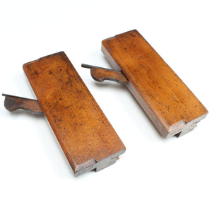 2x C Nurse (Brighton) Wooden Planes - Bead - 5/8", 7/8" (Beech)