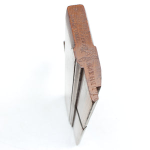 C Nurse (Maidstone) Wooden Shallow Half Hollow Plane (Beech)