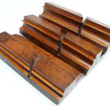 3x C Nurse (Maidstone) Wooden Planes - Bead - 1/2", 7/8", 1" (Beech)