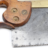 Old Gardner (Bristol) "Lynx" Tenon Saw - 16" - 10tpi (Beech)