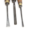 3x Herring Wood-Carving Tools (Ash, Beech) - OldTools.co.uk
