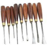 9x Old Herring Wood Carving Tools - ENGLAND, WALES, SCOTLAND ONLY