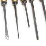 9x Old Herring Wood Carving Tools - ENGLAND, WALES, SCOTLAND ONLY