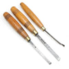 3x Addis Wood-Carving Tools (Beech)
