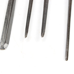 6x "Prize Medals" Addis Wood-Carving Tools (Mahogany)