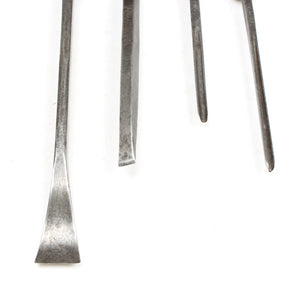 4x "Prize Medals" Addis Wood-Carving Tools (Beech) - OldTools.co.uk