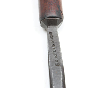 5x Old Wood-Carving Tools (Beech, Mahogany)