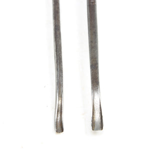 2x Old Spoon Macoroni Wood-Carving Tools (Beech)