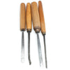 4x Addis Wood-Carving Tools (Beech) - OldTools.co.uk