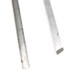 4x Old Wood-Carving Tools (Beech)