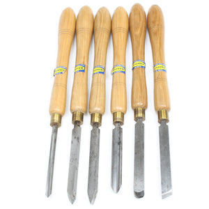 6x Old Marples Woodturning Tools - UK ONLY