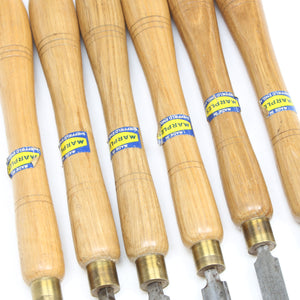 6x Old Marples Woodturning Tools - UK ONLY