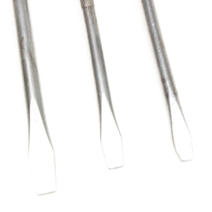 3x Old Wooden Handled Ratchet Screwdrivers (Beech)