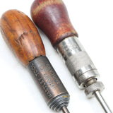 Small, Old Hartley & Millers Falls Ratchet Screwdrivers