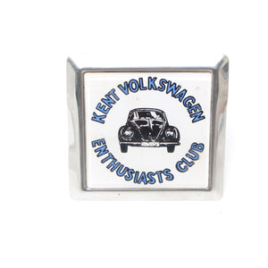 Vintage Kent Volkswagen Enthusiasts Club Car Badge