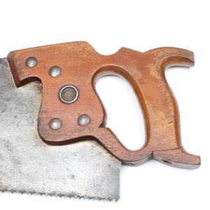 Old Disston Hand Saw D8 – 26" - 6tpi