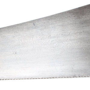 Old Disston Philadelphia Panel Saw – 22" - 12tpi (Apple)