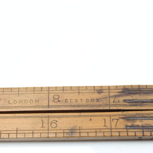 SOLD - Old Keyzor & Bendon (London) Wooden Rule - 24" (Boxwood)