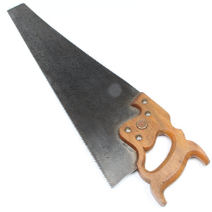 2x Old Spear & Jackson Hand Saws - 22", 26" (Beech)