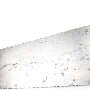 Old Bristol Advertising Hand Saw – 22" - 10tpi (Beech)