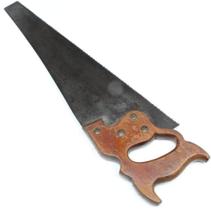 Old Disston Hand Saw – 20" - 8tpi