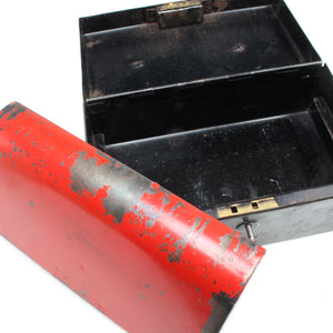 Old Money Tin / Savings Tin / Metal Box (A/F) - OldTools.co.uk