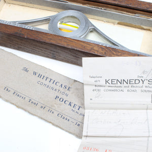 Old Whitticase Combination Pocket Level - OldTools.co.uk