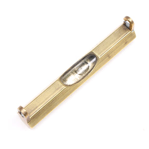 Old Small Rabone Brass Level - 3 Inch - OldTools.co.uk