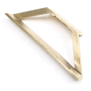 Old Brass Mitre Template - OldTools.co.uk