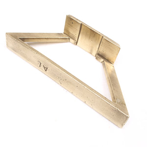 Old Brass Mitre Template - OldTools.co.uk