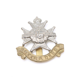Notts & Derby Sherwood Foresters Cap Badge