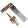 Joseph Marples Try Square and Mortice Gauge (Walnut) - OldTools.co.uk