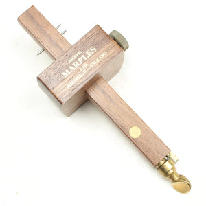 Joseph Marples Try Square and Mortice Gauge (Walnut) - OldTools.co.uk