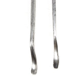 2x Old Sheffield Carving Tools - Spoon - ", " (Boxwood) - OldTools.co.uk