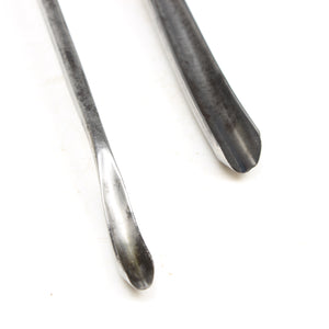 2x Old Carving Tools - Sweep 19, 30 - ", " (Boxwood) - OldTools.co.uk