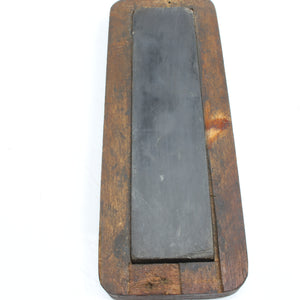 2x Boxed Oilstone Sharpening Stones - Medium & Fine - OldTools.co.uk