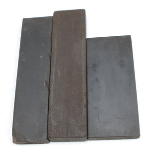 3x Oilstone Sharpening Stones - Fine / Very Fine - OldTools.co.uk