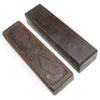 2x Boxed Oilstone Sharpening Stone - Fairly Coarse / Medium (Beech) - OldTools.co.uk