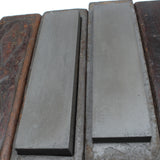 2x Boxed Oilstone Sharpening Stone - Fairly Coarse / Medium (Beech) - OldTools.co.uk
