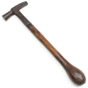 Very Old Small Strapped Hammer (Ash) (Display/Collectable) - OldTools.co.uk