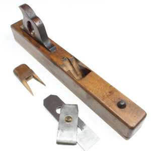Old Wooden Jack Plane and Narrow Fore Plane (Beech) - OldTools.co.uk