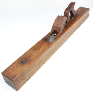 Old Huge Wooden Jointer Plane (Beech) - OldTools.co.uk