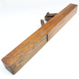 Old Huge Wooden Jointer Plane (Beech) - OldTools.co.uk