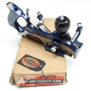 Old Woden Rebate / Rabbet Plane No. W78 - OldTools.co.uk