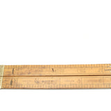 Old John Rabone Wooden Folding Rule - 24" (Boxwood) - OldTools.co.uk