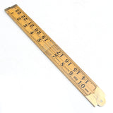 Old Rabone Wooden Folding Rule No. 1167 - 24" (Boxwood) - OldTools.co.uk
