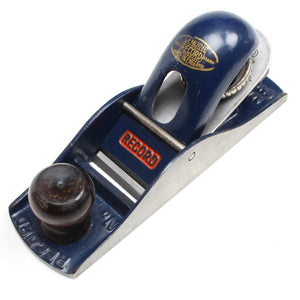 Old Record Block Plane No. 0120 - OldTools.co.uk